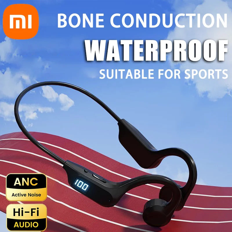 Xiaomi X7 Bone Conduction Wireless Earphone Sport Swimming Bluetooth Compatible Headphone Hand-Free With Mic For Sports Earbuds