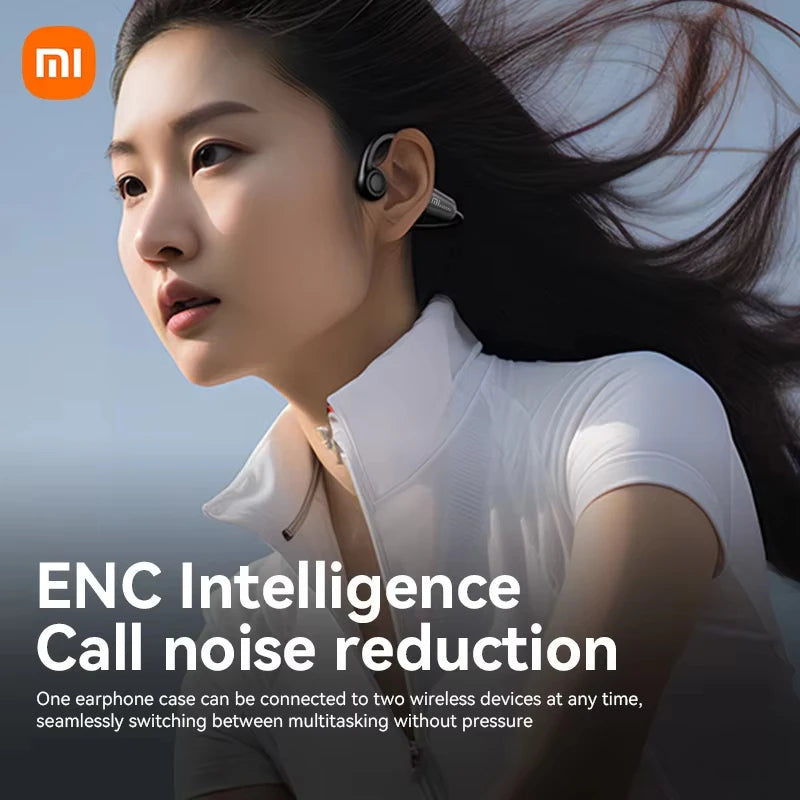 Xiaomi X7 Bone Conduction Wireless Earphone Sport Swimming Bluetooth Compatible Headphone Hand-Free With Mic For Sports Earbuds